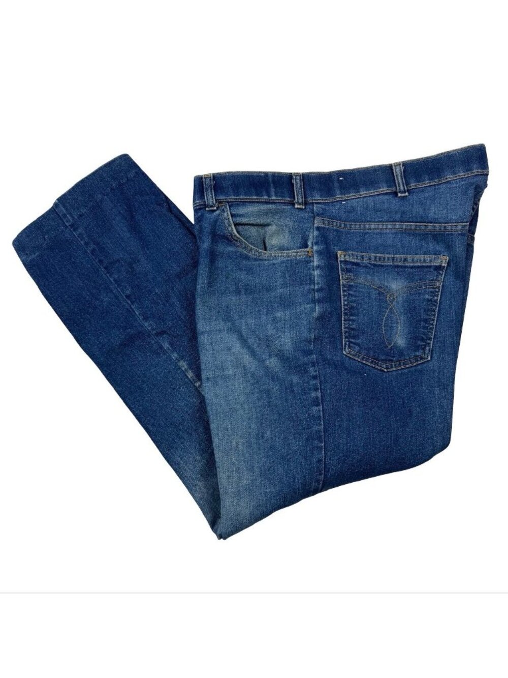 VTG Levi's Men's Straight Leg Jeans Blue • USA • 40x27